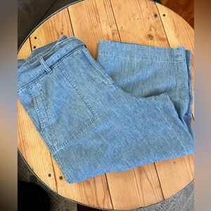 Talbots Light Blue Denim Pants